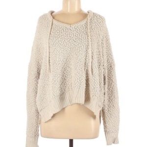 Popcorn sweater pullover